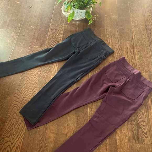 SPANX 4-pocket skinny Ponte Pants Small TWO PAIRS! Perfect Pant On-the-go! - Picture 5 of 6